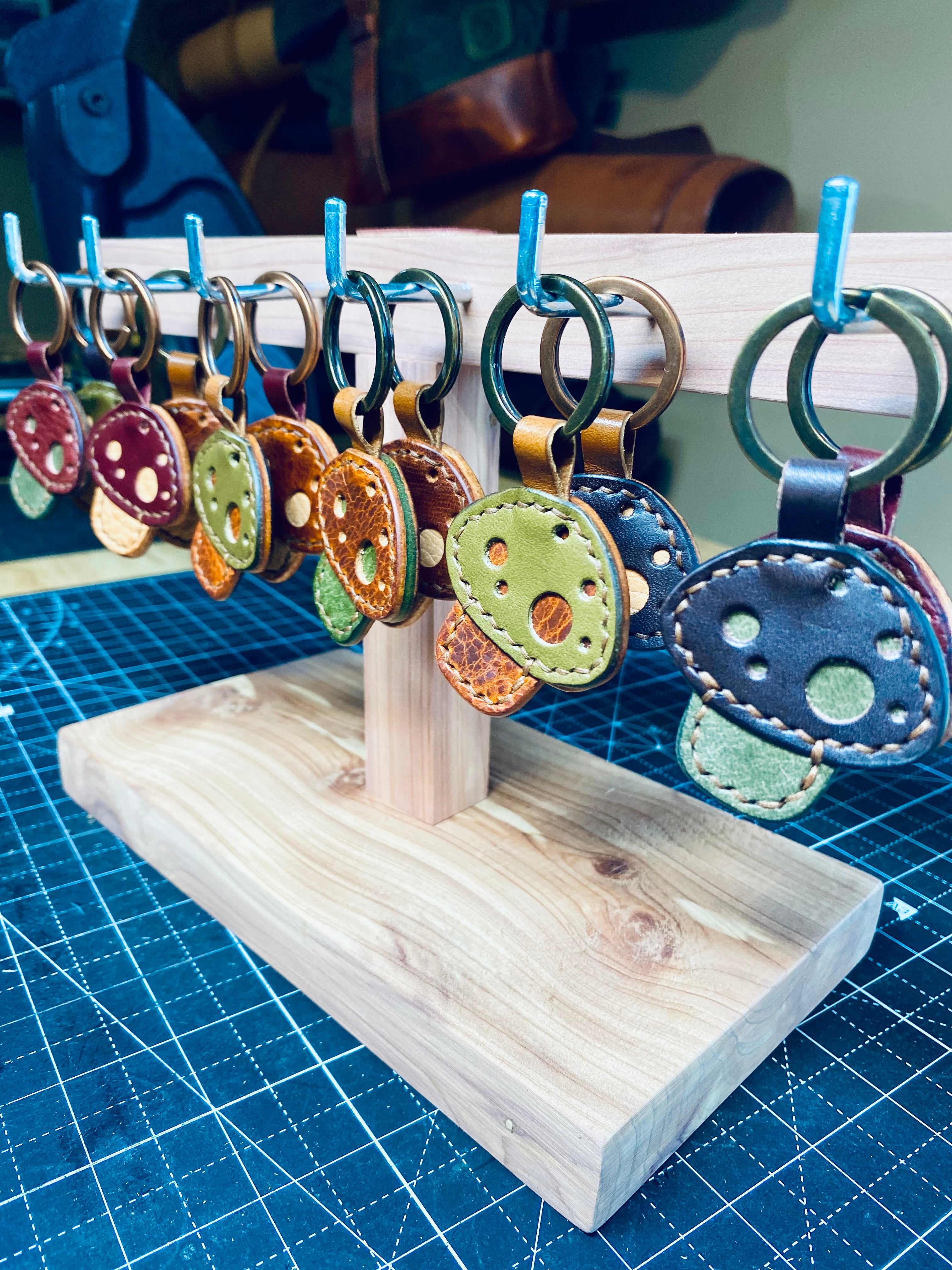 ‘The Stevie’ - Mushroom Keychain