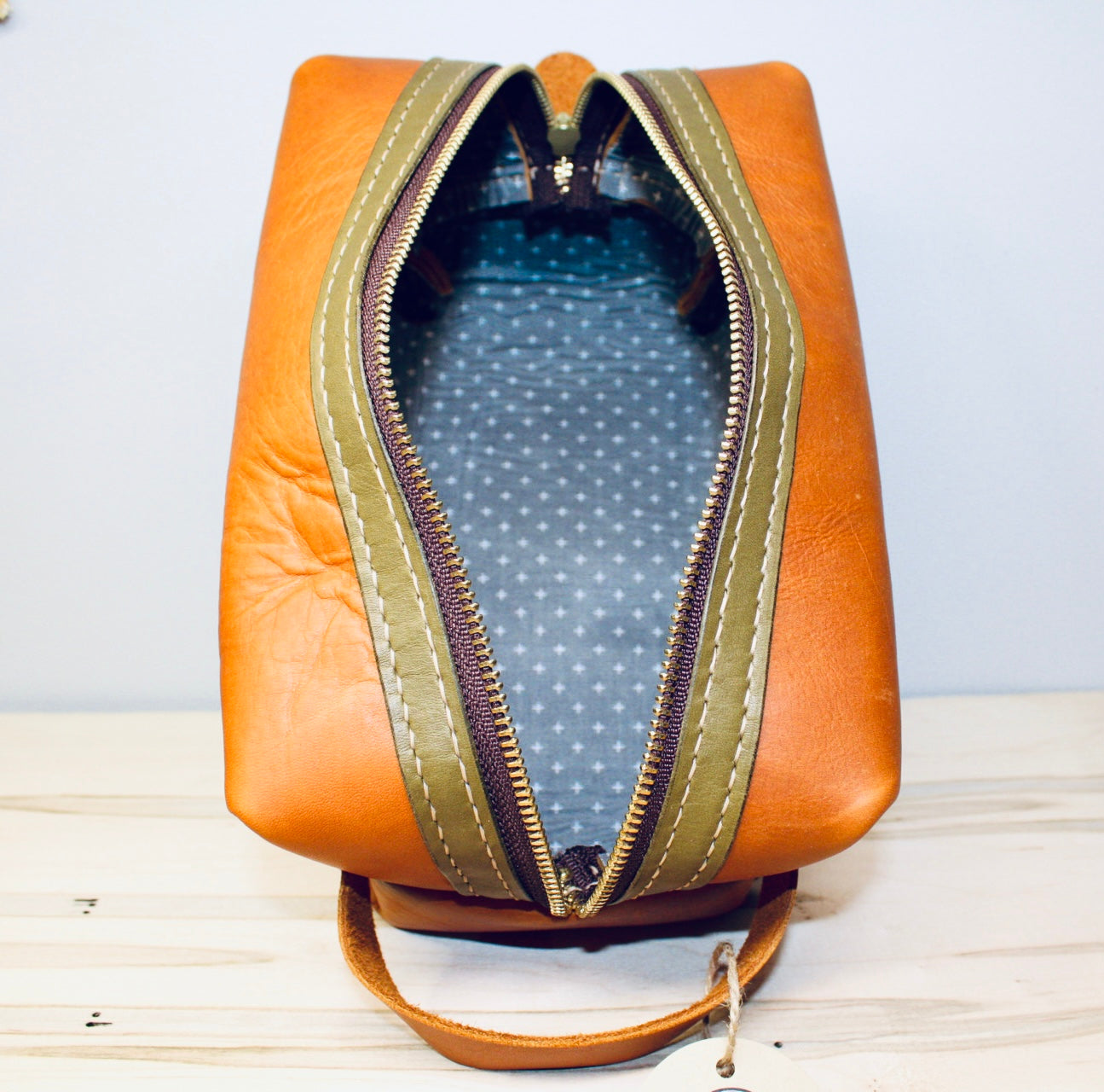 'The Steve' - Dopp Kit Travel Bag – Stitch & Steel – Leather & Knifeworks